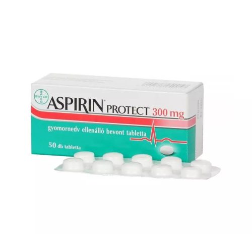 Aspirin Protect 300 mg gyomornedv ellená.bev.tabl. 50x