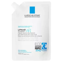 Lipikar Syndet AP+ tisztító gél utántöltő LRP 400ml