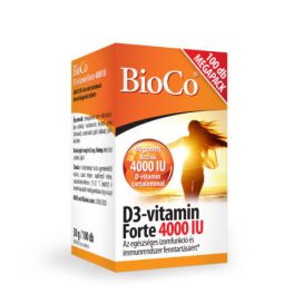 Bioco D3 vitamin Forte 4000 IU tabletta 100x