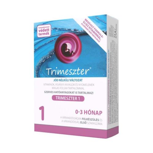 Trimeszter 1 Jódmentes tabletta várandósoknak 60x