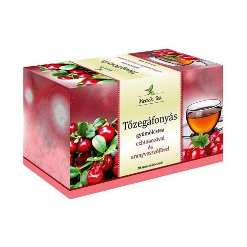 Mecsek Tőzáfonya filteres gyümölcstea 20x2g