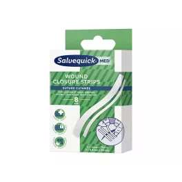 Salvequick Med steril sebzáró csík 8x