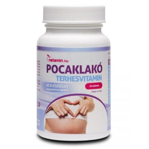 Netamin Pocaklakó terhesvitamin tabletta 30x