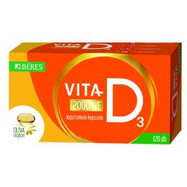 Béres Vita-D3 2000NE lágyzselatin kapszula 120x