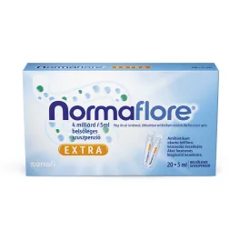   Normaflore Extra 4 milliárd/5 ml belsőleges szuszp 20x5ml tartályban