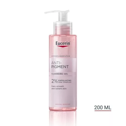Eucerin Anti Pigment arclemosó gél hámlasztó 200ml