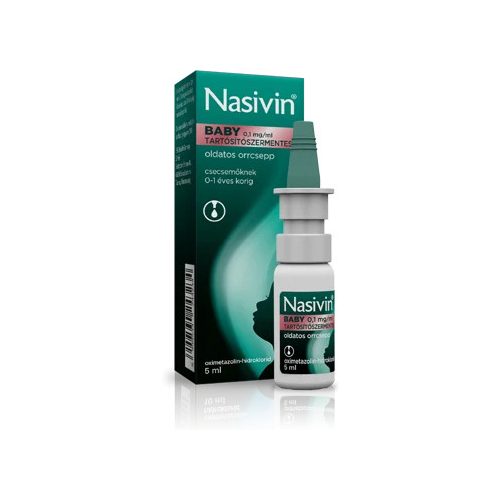 Nasivin Baby Sanft 0,1mg/ml oldatos orrcsepp 1x5ml