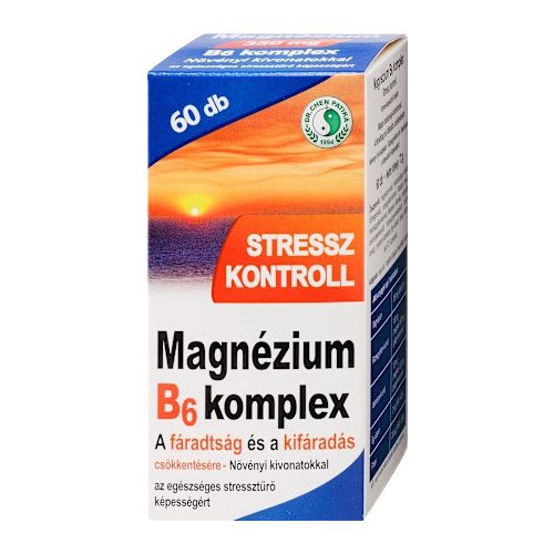 Magnézium B6 Komplex Stresszkontroll tabl.DR.CHEN 60x