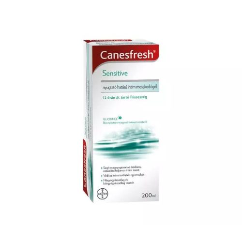 CanesFresh intim mosakodó gél sensitive 200ml
