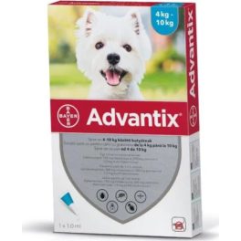 Advantix spot-on cseppek kutyának 4-10 kg a.u.v. 1x1ml