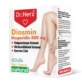 Dr.Herz Diosmin Hesperidin 500 mg vadgeszt. kapszu 60x