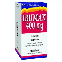 Ibumax 400 mg filmtabletta 50x buborékcsom.
