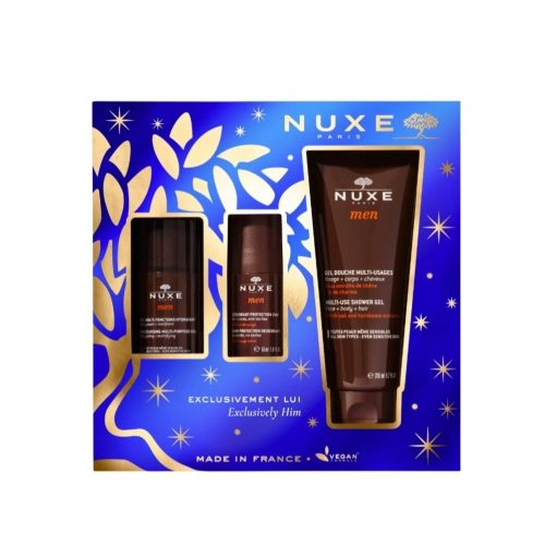 Nuxe Men Sett 22' kék 50ml+50ml+200ml