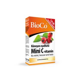 BioCo Mini C-vitamin retard tabletta csipkebogyós 120x