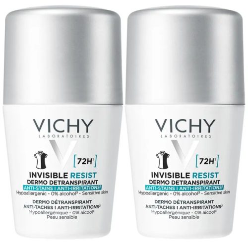 Vichy deo golyós izzadásgátló Invisible DUO 2x50ml