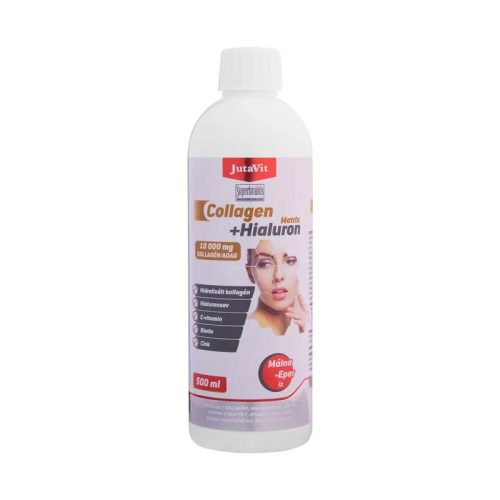 JutaVit Collagen+Hialuron Matrix ital málna eper 500ml