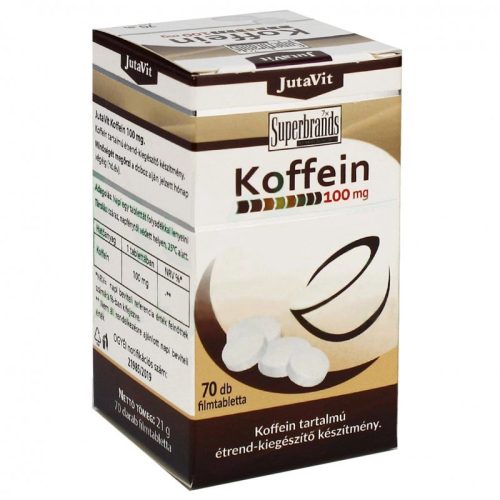 JutaVit Koffein 100 mg tabletta 70x