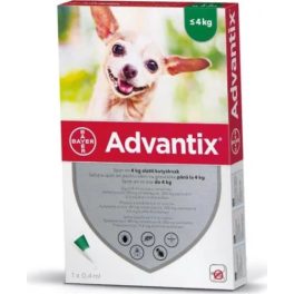 Advantix spot-on cseppek kutyának 4 kg alatt a.u.v 1x0,4ml