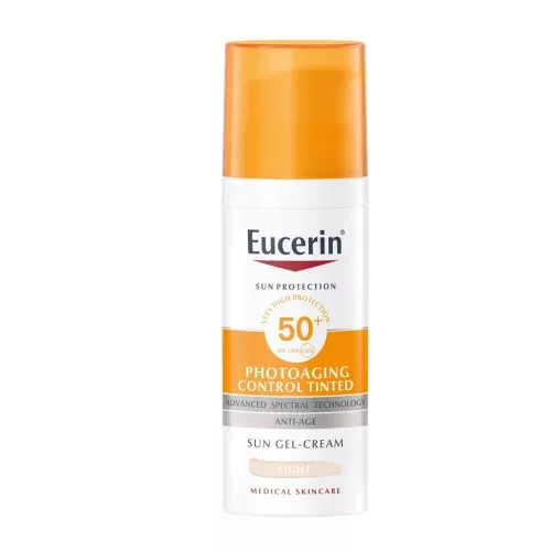 Eucerin Sun Photoaging C.F50 kr.arcra színezett Fa 50ml
