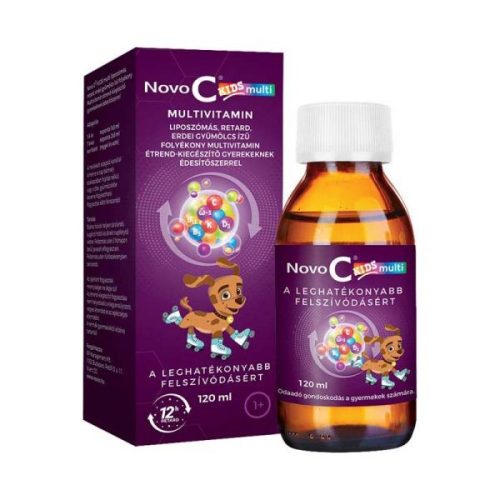 Novo C Kids liposzómás Multivit. erdei gyümölcs 120ml