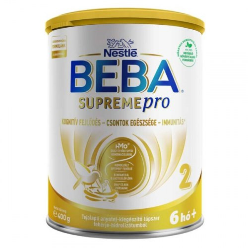 Beba Supremepro 2 tejalapú anyatej-kieg. tápszer 400g