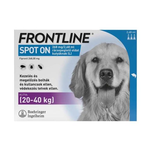 Frontline Spot on L kutya 3x