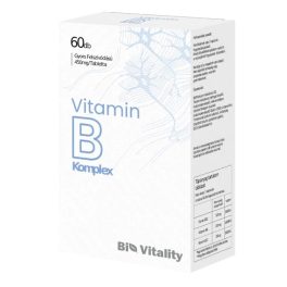 Vitamin B komplex tabletta BIO VITALITY 60X