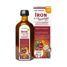 Dr.Theiss Iron Energy KIDS vassal és vitaminokkal 250ml