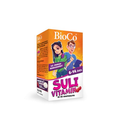 BioCo Suli vitamin rágótabletta cseresznye 90x
