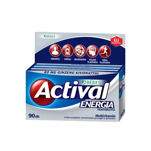 Actival Energia Ginzeng Guarana filmtabletta 90x