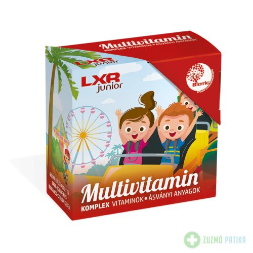 LXR Junior Multivitamin Komplex rágótabletta 60x