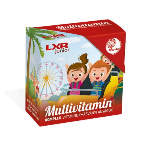 LXR Junior Multivitamin Komplex rágótabletta 60x