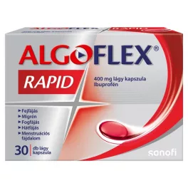 Algoflex Rapid 400 mg lágy kapszula 30x