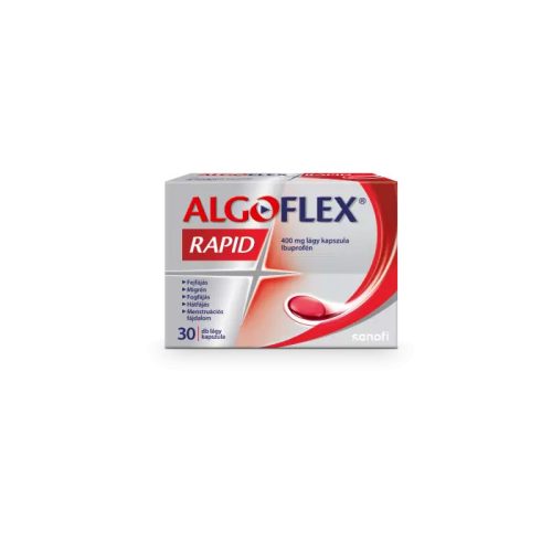 Algoflex Rapid 400 mg lágy kapszula 30x