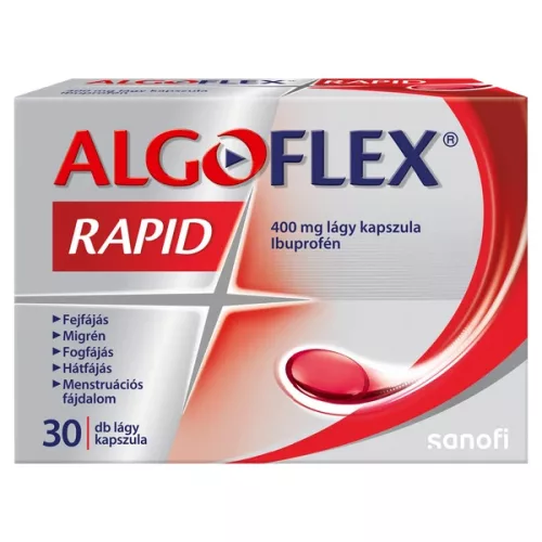 Algoflex Rapid 400 mg lágy kapszula 30x