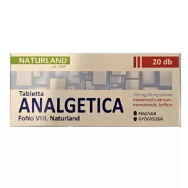  Tabl. analgetica FoNo VIII NATURLAND 20x buborékcsomagolásban