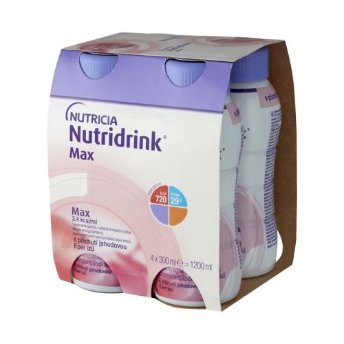 Nutridrink Max Eper ízű spec.gyógy.élelm. 4x300ml