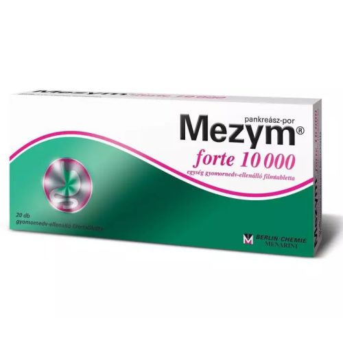 Mezym forte 10 000 egység gyom.nedv-ellená.filmt. 20x