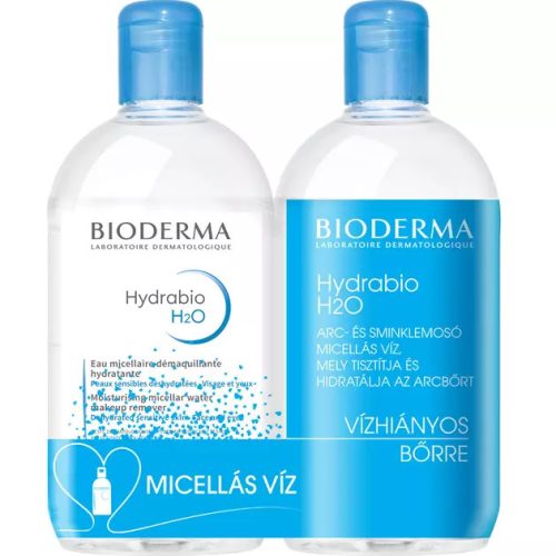 Hydrabio H2O Micellafesztivál BIODERMA 2x500ml