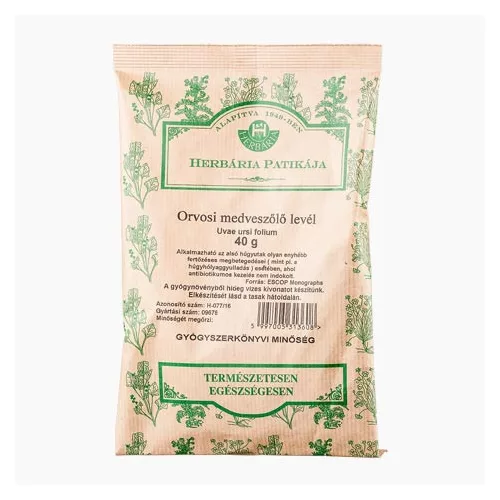 Medveszőlőlevél HERBÁRIA 40g