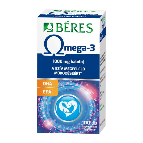 Béres Omega-3 étrkieg. lágyzsel. kapszula 100x