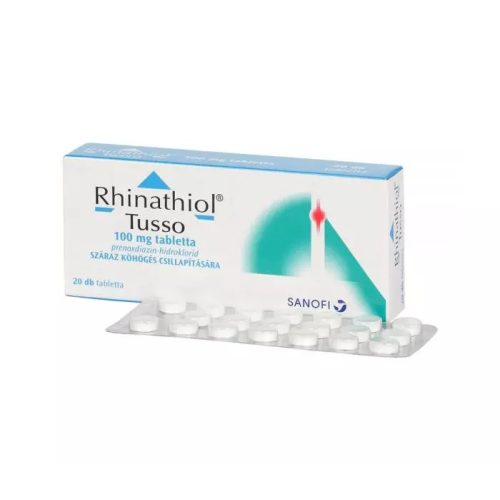 Rhinathiol Tusso 100 mg tabletta 20x