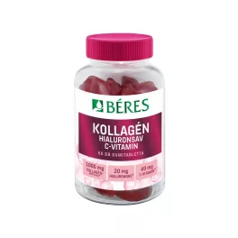 Béres kollagén hialuronsav C vitamin gumitabletta 50x