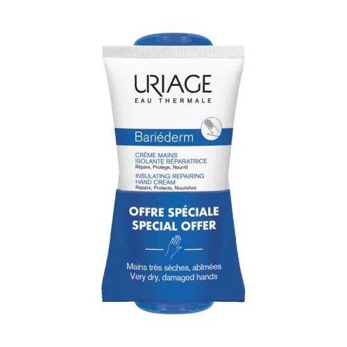 Uriage Bariéderm védő-regeneráló kézkrém DUOPACK 50+50ml