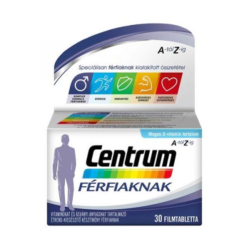 Centrum A-tól-Z-ig Férfiaknak filmtabletta 30x