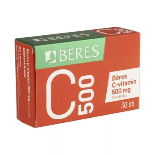Béres C-vitamin 500mg filmtabletta 30x