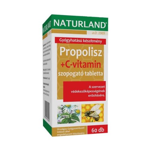 Propolisz tabletta NATURLAND 60x