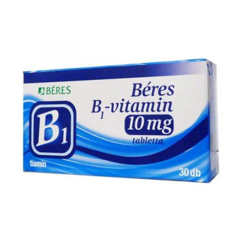 Béres B1 vitamin 10 mg tabletta 30x