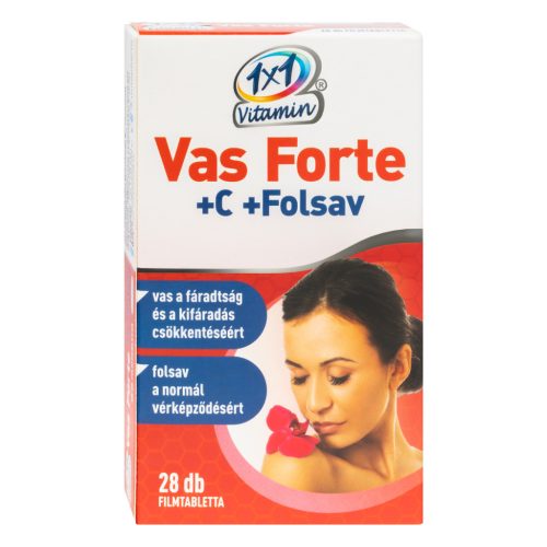 VitaPlus 1x1 Vas Forte C Folsav filmtabletta 28x
