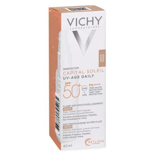 Vichy Capital Sol.UV-Age Light fluid SPF50+ színez 40ml